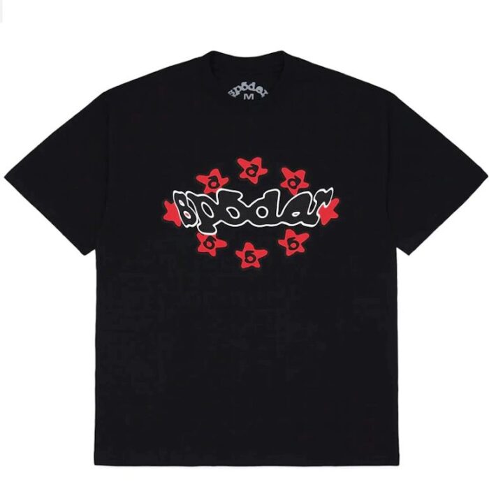 Black Warped Sp5der Tee - Black