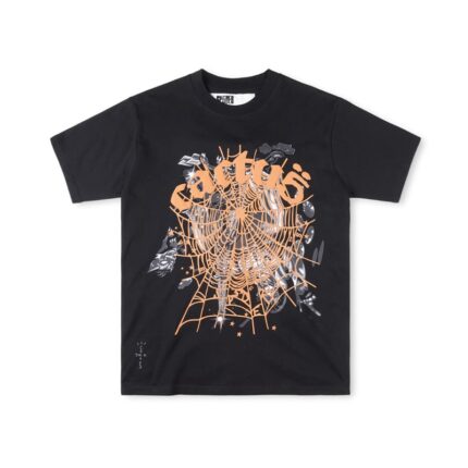 Cactus Jack x Sp5der Airbrush Tee - Black
