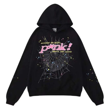 Nevermind the Spider Hoodie - Black