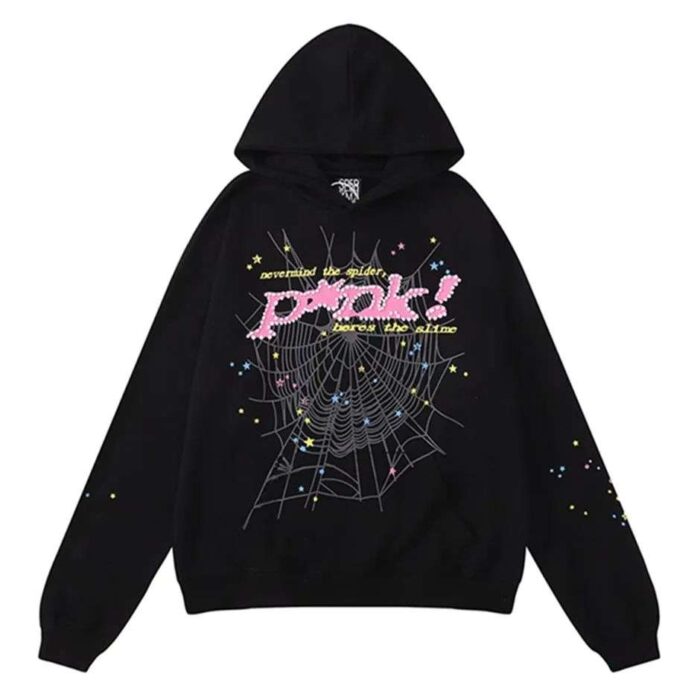 Nevermind the Spider Hoodie - Black