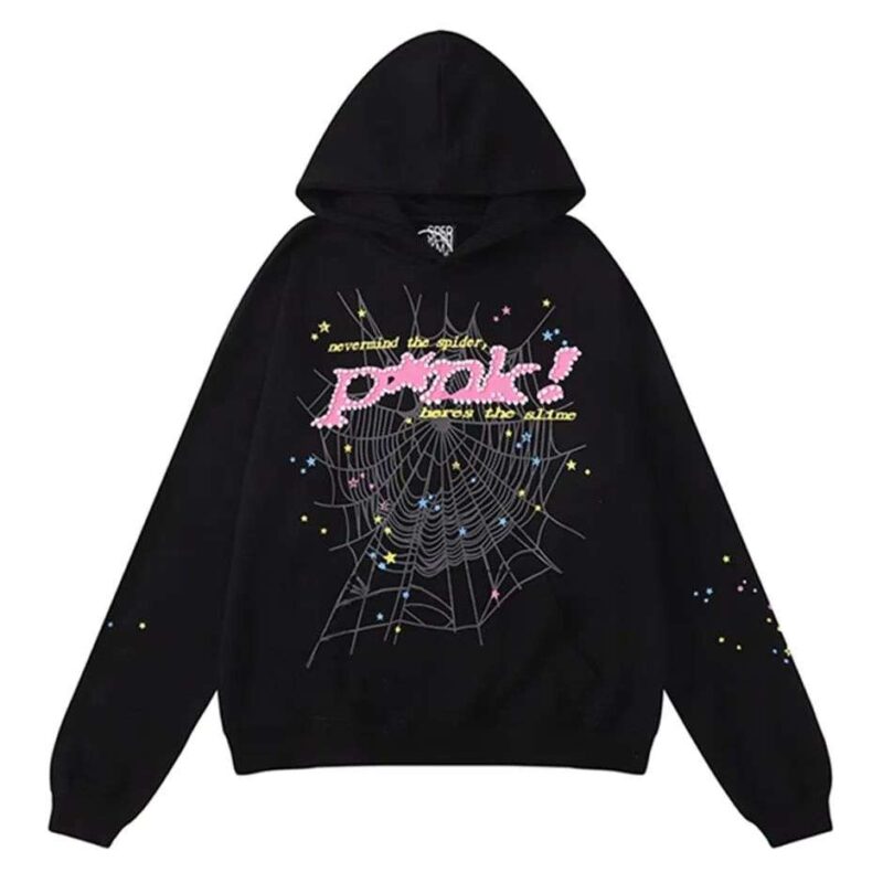Nevermind the Spider Hoodie - Black