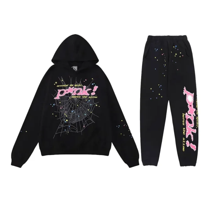Nevermind the Spider Tracksuit - Black