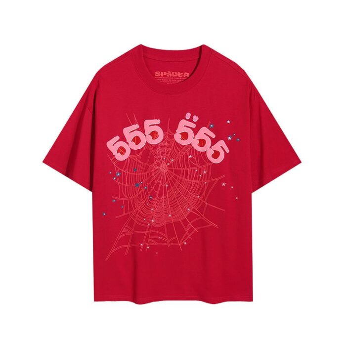 SP5DER 555 T Shirt - Red