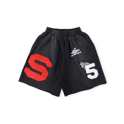 SP5DER Cut Cowhorn Vest Short - Black