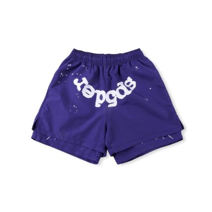 SP5DER Grape Logo Short