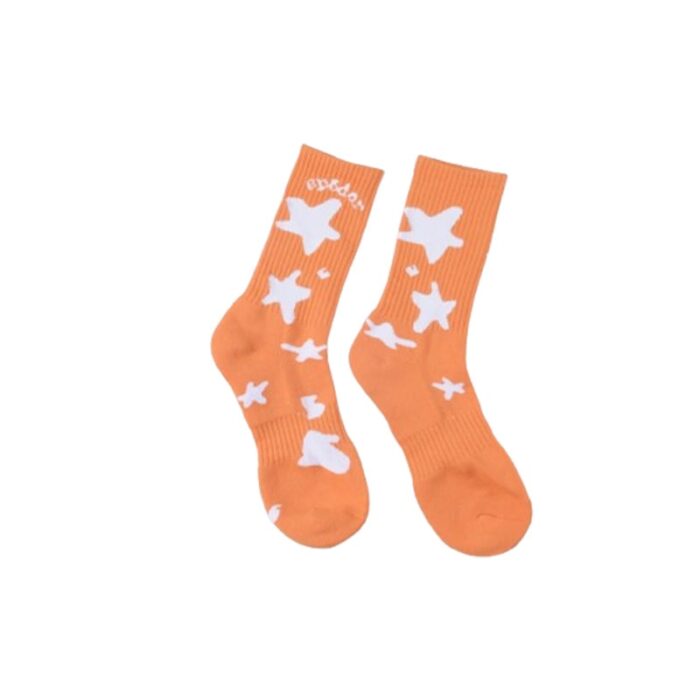 SP5DER Worldwide Socks - Orange