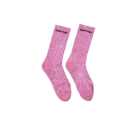SP5DER Worldwide Socks - Pink