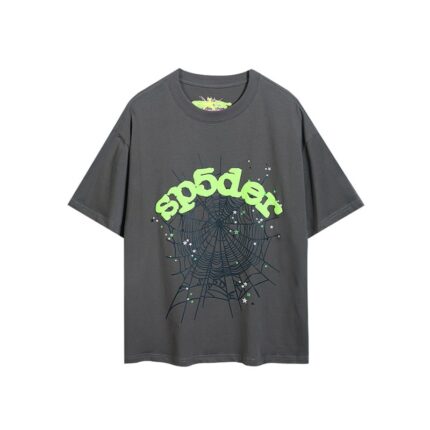 SP5DER Worldwide T Shirt - Off Black