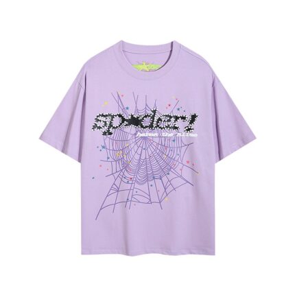 SP5DER Worldwide T Shirt - Purple