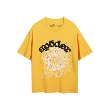SP5DER Worldwide T Shirt - Yellow