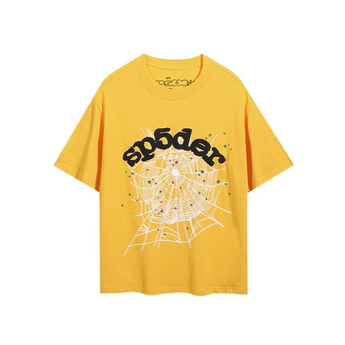 SP5DER Worldwide T Shirt - Yellow