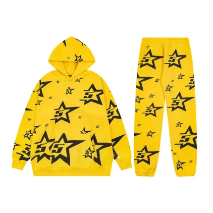 Sp5der 5 Star Yellow Tracksuit