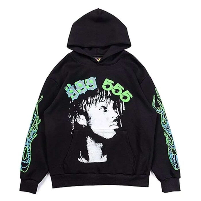 Sp5der 555 Young Thug Hoodie - Black