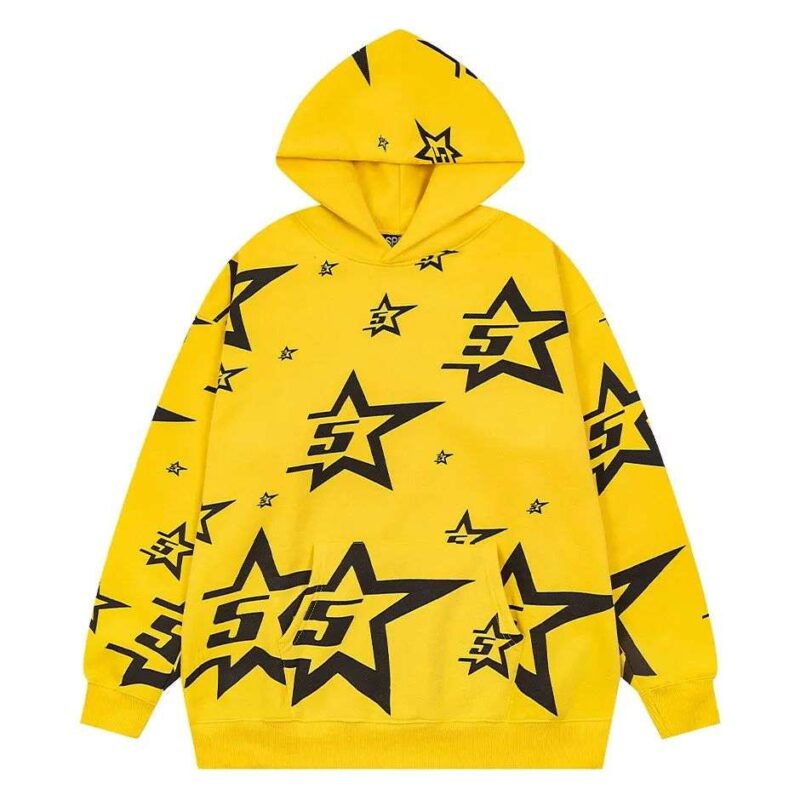 Sp5der 5star Hoodie - Yellow
