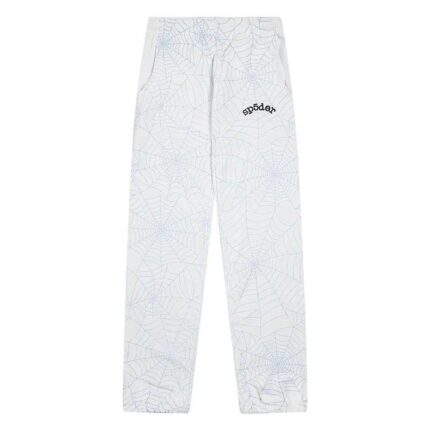 Sp5der AOP Web Sweatpants - Grey