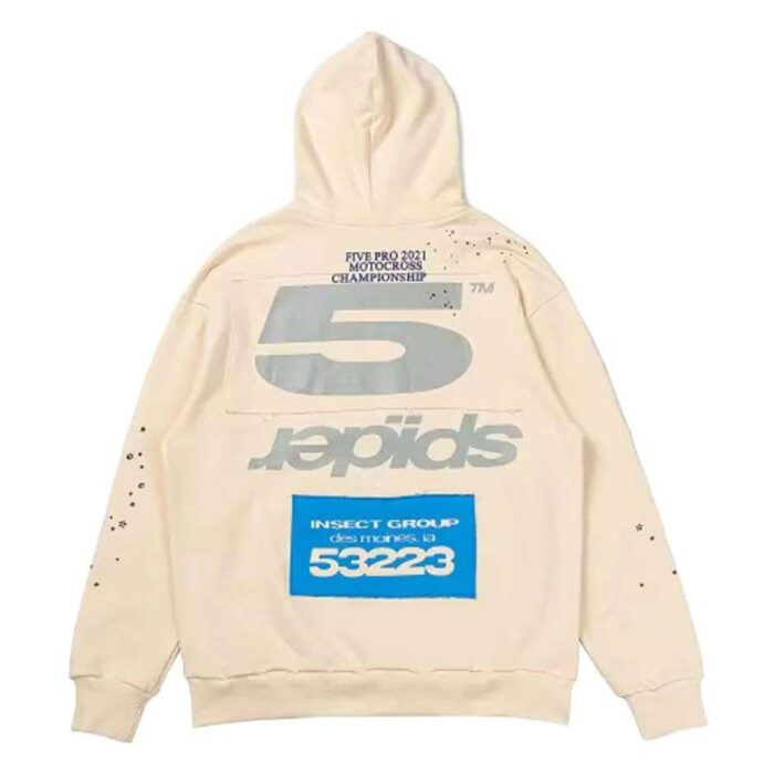 Sp5der Adult Sp5 Hoodie - Apricot