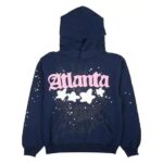 Sp5der Atlanta Hoodie - Blue
