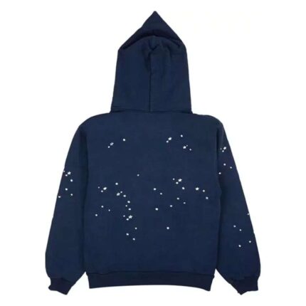 Sp5der Atlanta Hoodie - Blue
