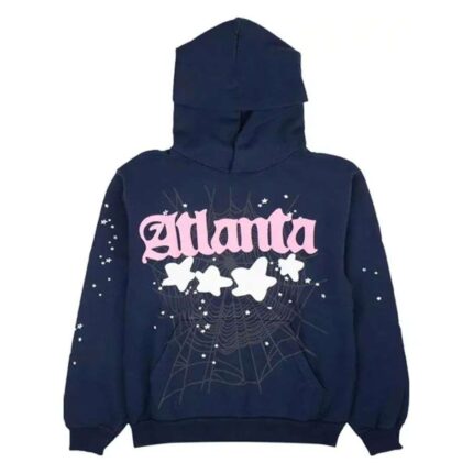 Sp5der Atlanta Hoodie - Blue