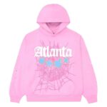 Sp5der Atlanta Hoodie - Pink