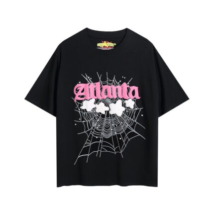 Sp5der Atlanta T Shirt –Black