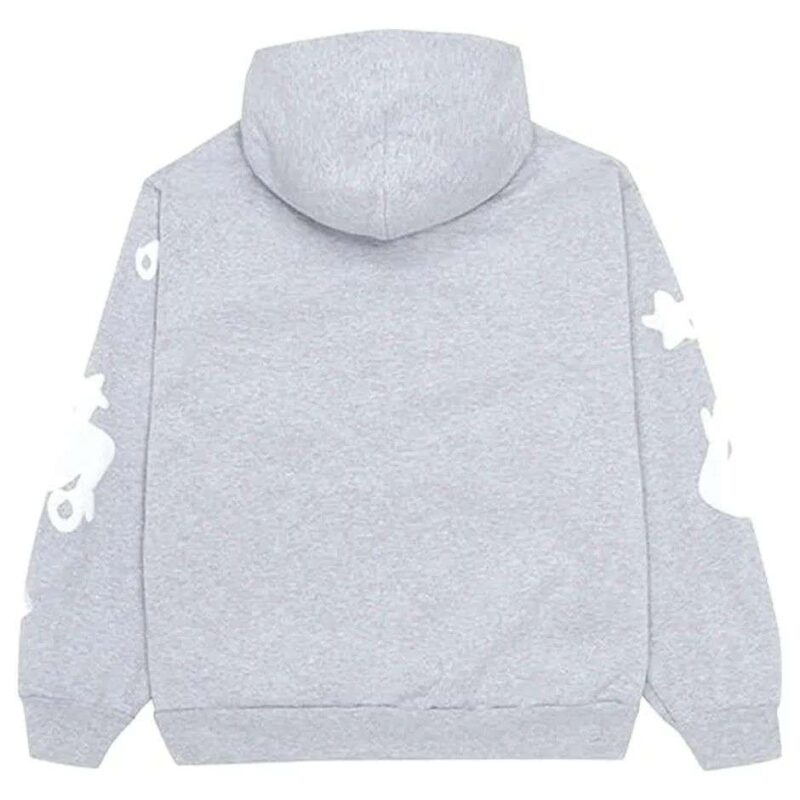Sp5der Beluga Heather Hoodie - Grey