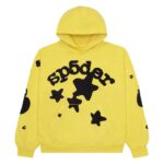 Sp5der Beluga Heather Hoodie - Yellow