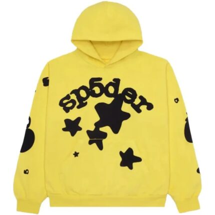 The Sp5der Beluga Tracksuit – Gold brings a bold, high-energy vibe to your wardrobe with its striking gold tone and signature Beluga detailing. Designed for those who move with confidence and style, this full t