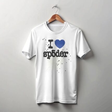 Sp5der I Heart SP5DER Tee - Blue