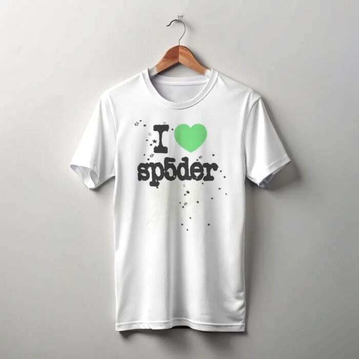 Sp5der I Heart SP5DER Tee - Green