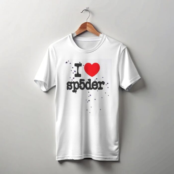 Sp5der I Heart SP5DER Tee - Red