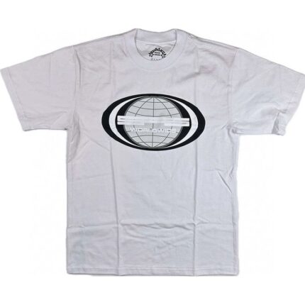 Sp5der Jumbo Globe T Shirt - White