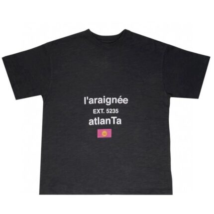 Sp5der L'Araignee T Shirt - Black