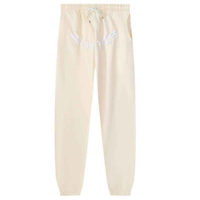Sp5der Logo Foam Printing Pant - Apricot