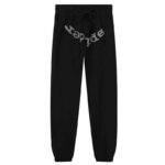 Sp5der Logo Foam Printing Pant - Black