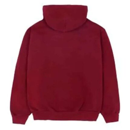 Sp5der Logo Hoodie - Maroon