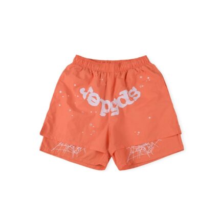 Sp5der OG Web Double Layer Short - Orange