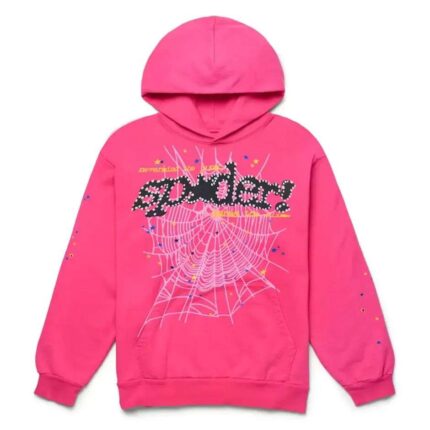 Sp5der PNK V2 Hoodie - Pink