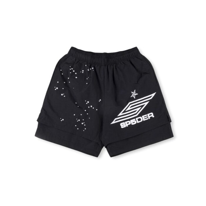 Sp5der Pro Double Layer Short - Black