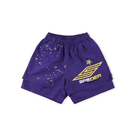 Sp5der Pro Double Layer Short - Grape
