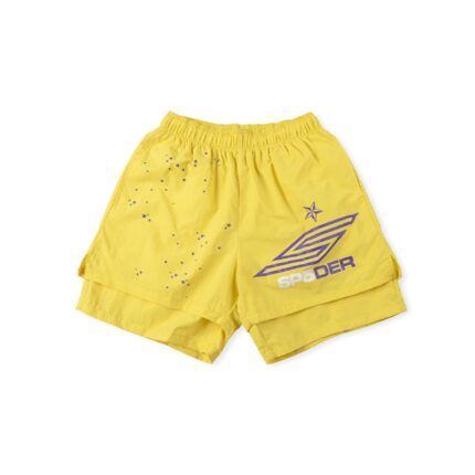 Sp5der Pro Double Layer Short - Yellow