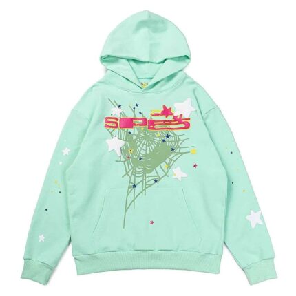 Sp5der SPE5 Hoodie - Mint
