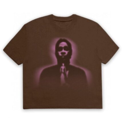 Sp5der Thug Ange T Shirt - Brown