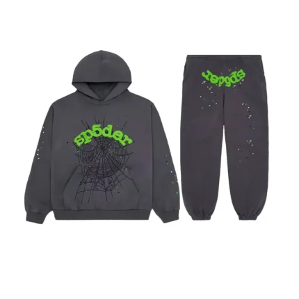 Sp5der Wait Web Slate Grey Tracksuit