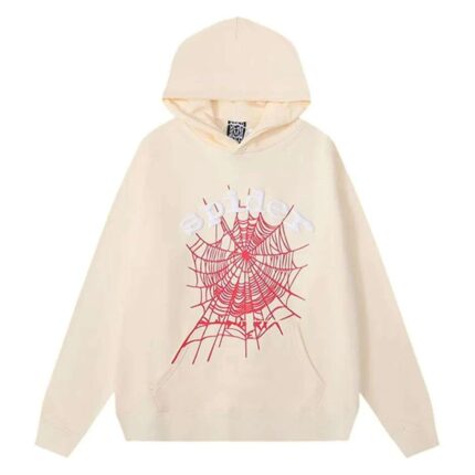 Sp5der Web Hoodie - Apricot