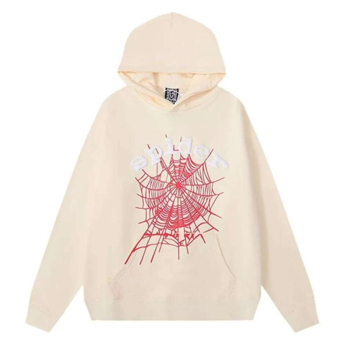Sp5der Web Hoodie - Apricot