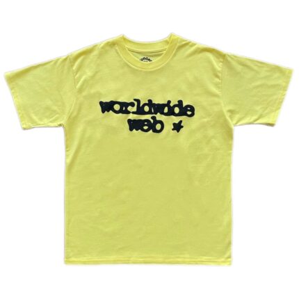 Sp5der Web Tee - Yellow
