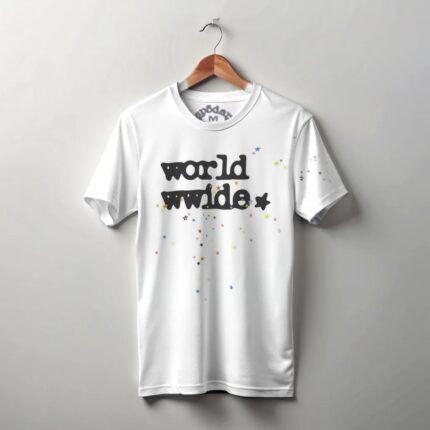 Sp5der Worldwide Tee - White
