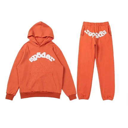 Sp5der Worldwide Tracksuit - Orange