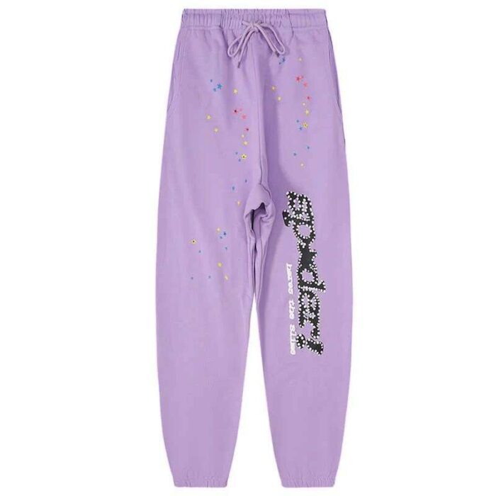 Sp5der Young Thug Pant Purple
